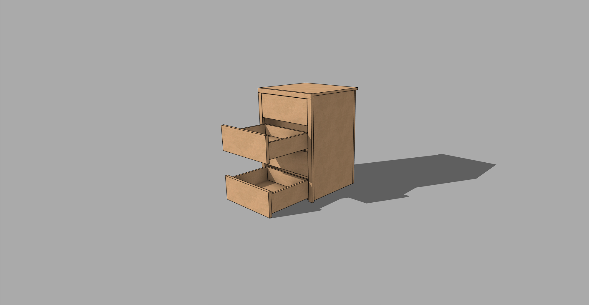 DPACK_4 DRW [ DRAWER PACK INSERT 4 DRAWERS ]
