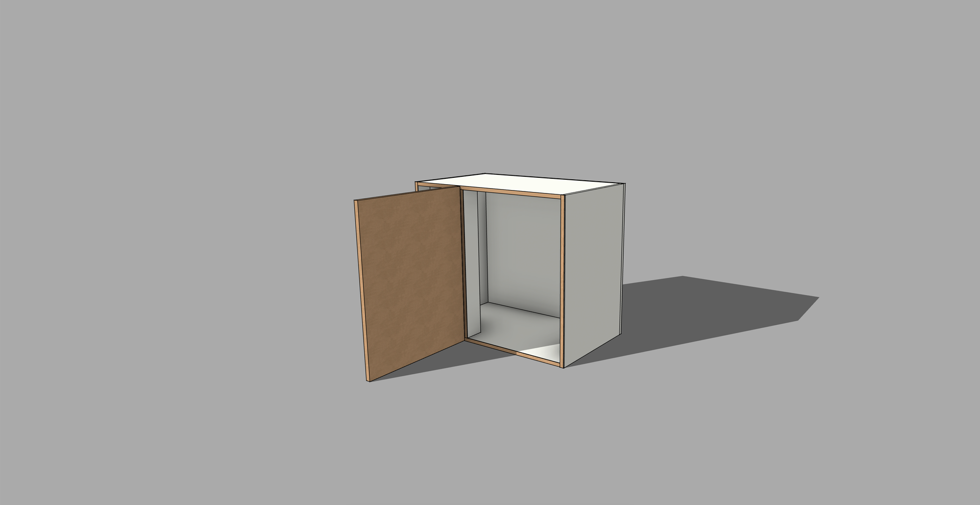 FRM_CORNERCAB_LH_EMPTY [ LEFT HAND CORNER CAB EMPTY ]